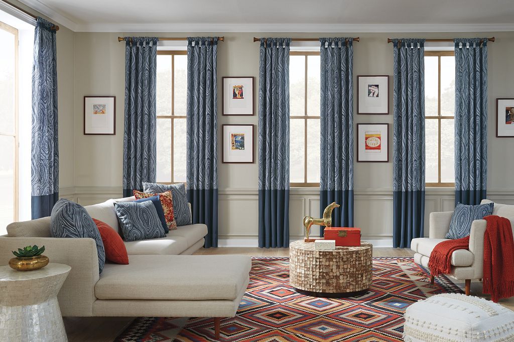 Custom Drapes and Curtains